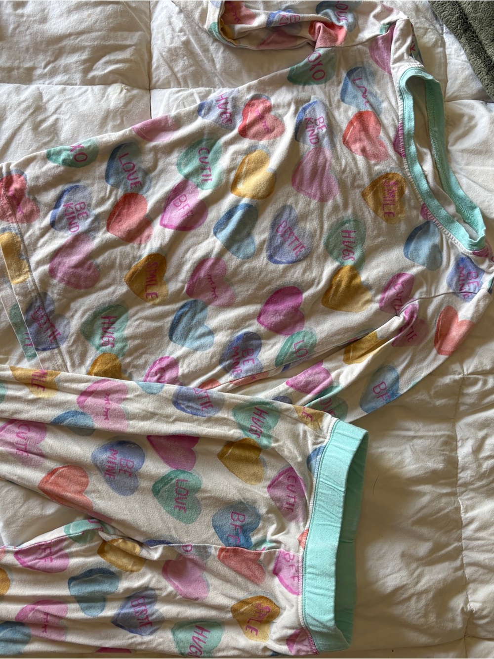 Little Sleepies 3T-Print Long Sleeve Pajama Set - Pastel Multi